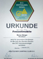 DCC-Vertrauenssiegel