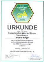 DCC-Vertrauenssiegel 2011